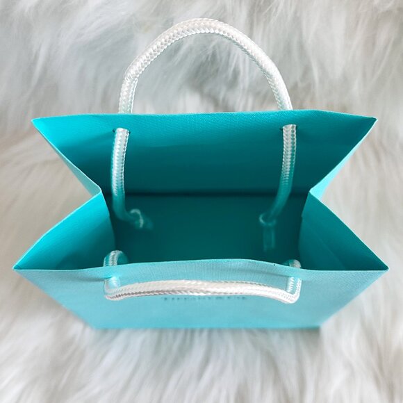 TIFFANY&CO. SMALL GIFT BAG BRAND NEW WITH MESSAGE CARD AND ENVELOPE - Picture 3 of 6
